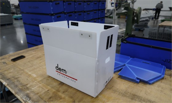 匯源塑膠出口中空板箱-1