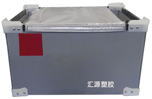 灰色鈣塑板周轉(zhuǎn)箱